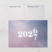 New Year 2027 activity (grateful& wishing) pastel