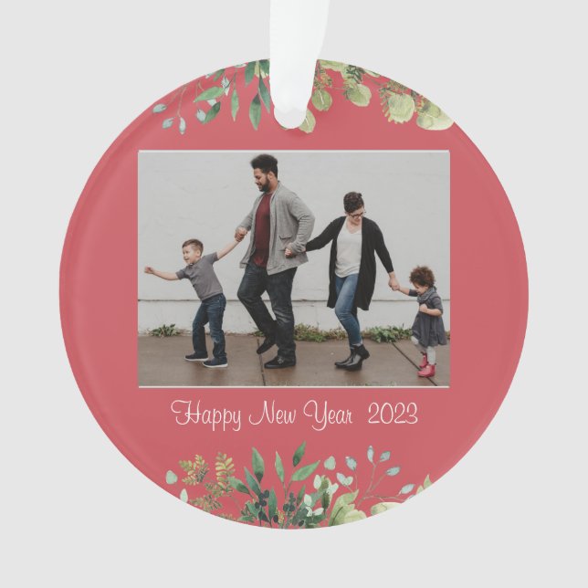 New Year Acrylic Ornament (Front)
