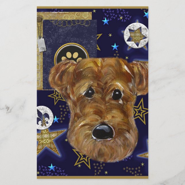 NEW YEAR AIREDALE STATIONERY (Front)