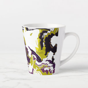 New year art yes  latte mug