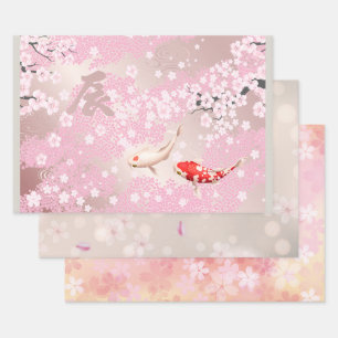 New Year Blossom 2024 Wrapping Paper Sheet