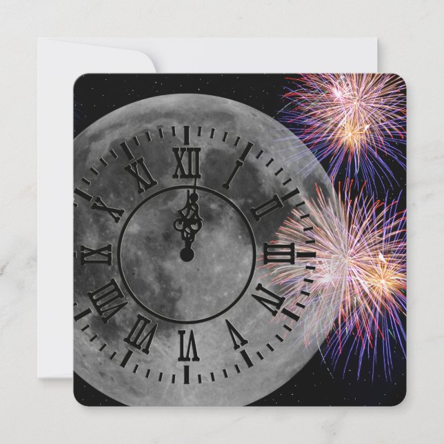 New Year Business Thank You Holiday Card (Front)