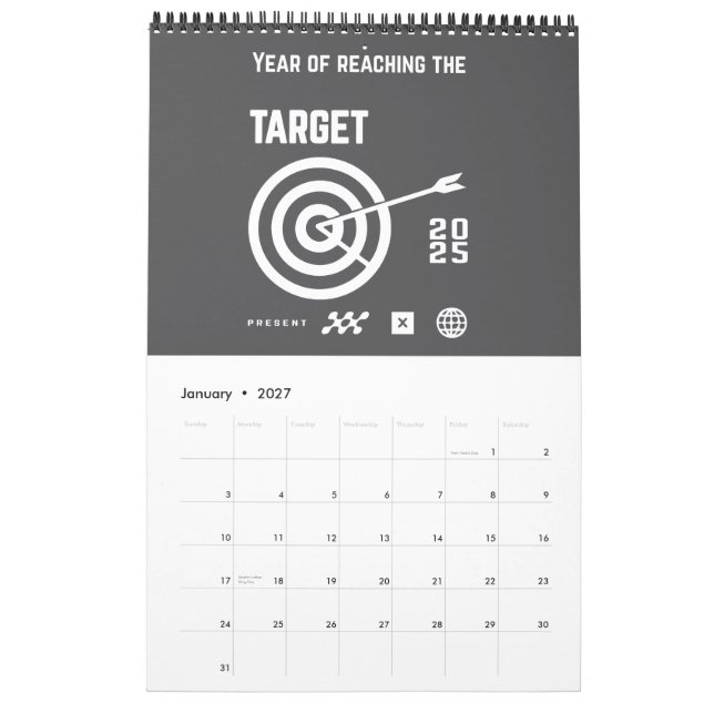 new year calendar (Jan 2027)