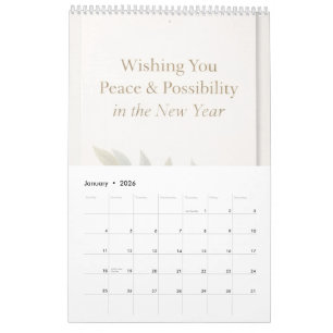 New year calendar