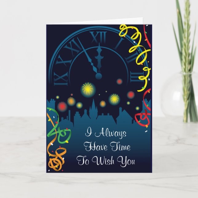 NEW YEAR CARD (Front)