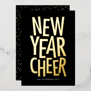 New Year Cheer bold colourful happy 2023