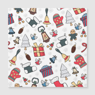 New Year: Christmas Holiday Pattern.