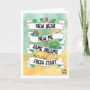 New Year Dreams Card