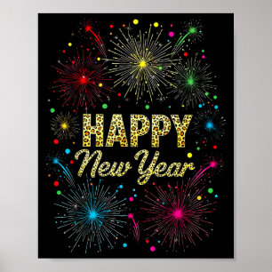 New Year Eve Party Supplies Nye 2026 Happy New Yea Poster