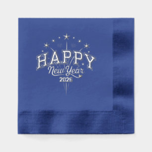 New Year Foil Napkins