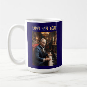 New Year Funny Vladimir Putin Russian Coffee Mug