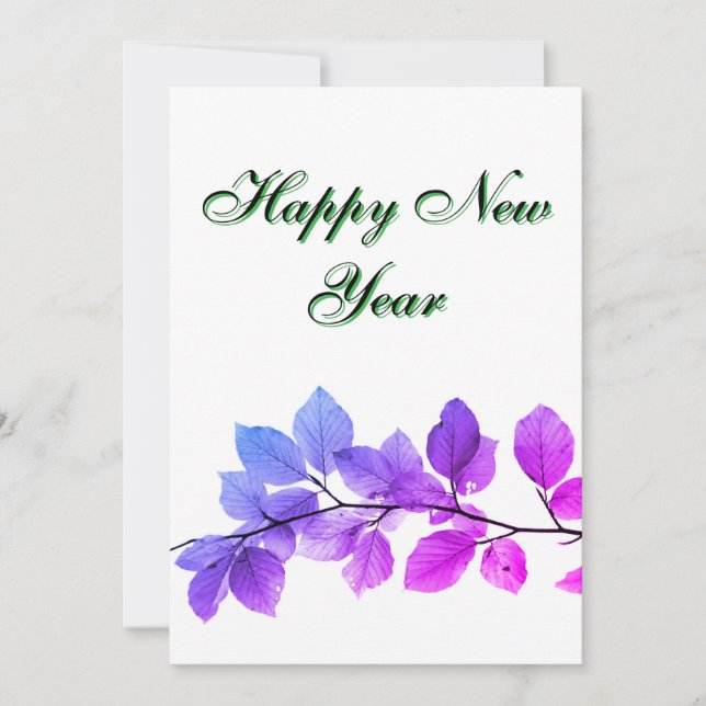 New Year Gift Card with amazing design (Front)