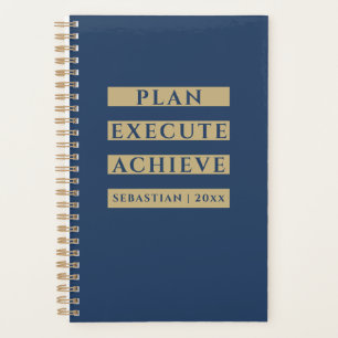 New Year Goal Planner   Personalized Notebook