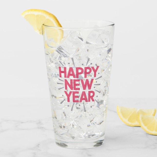 New Year Goals Glass (Front Ice)