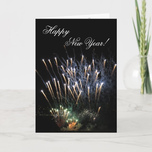 New Year greeting card (Front)