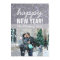 New Year Greeting Photo Card