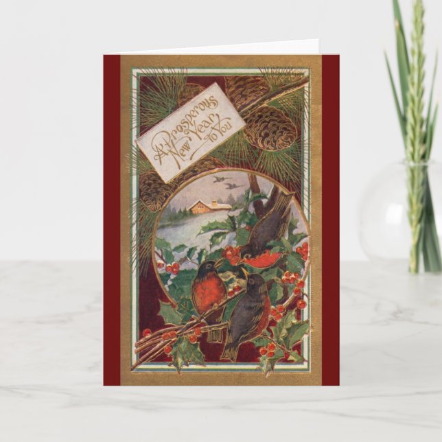 New Year Holiday Card (Front)