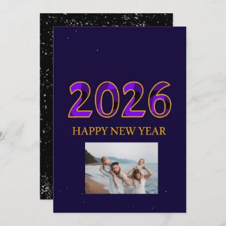 New year holiday card