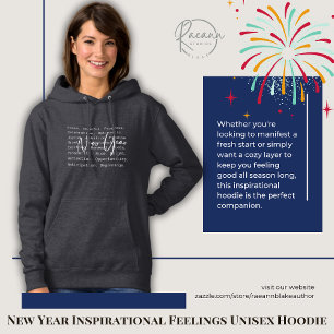 New Year Inspirational Feelings Unisex Hoodie