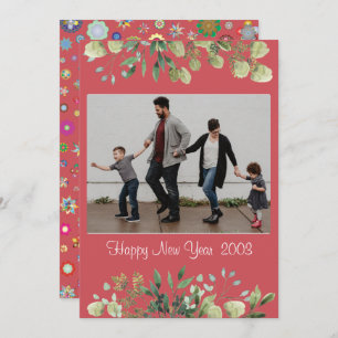 New Year Invitation Card 