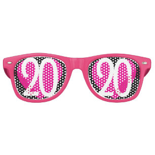 New Year love 2020 vision party glasses