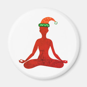 New Year Meditation Magnet