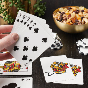 New Year Mouse Playing Cards