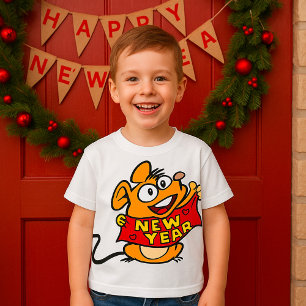 New Year Mouse T-Shirt