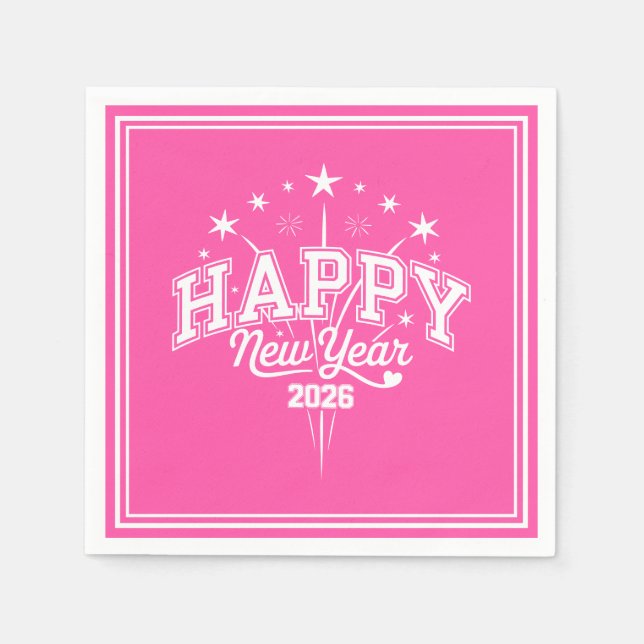 New Year Napkin (Front)