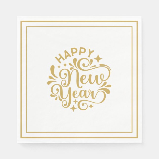 New Year Napkin (Front)
