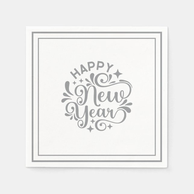 New Year Napkin (Front)