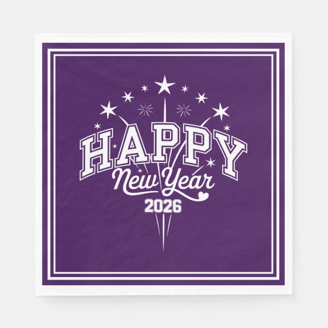 New Year Napkin (Front)