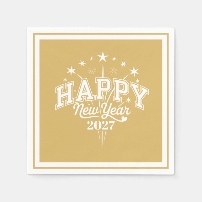 New Year Napkin (Front)