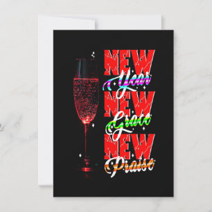 New Year New Grace New Praise Card