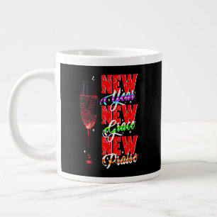 New Year New Grace New Praise Large Coffee Mug