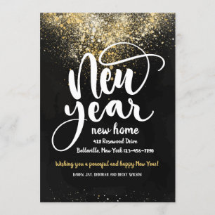 New Year New Home Moving Announcement