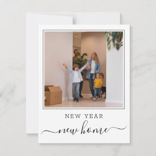 New Year New Home Photo Card