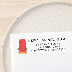 New Year New Home Return Address