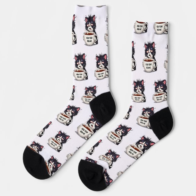 new year new me socks (Left)