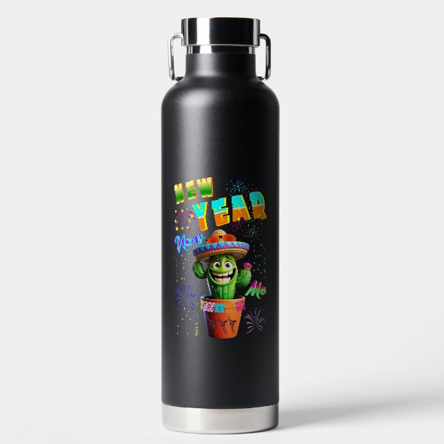 New Year New Me Water Bottle (Front)