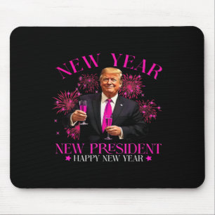 New Year New President Happy New Year 2025  Mouse Pad