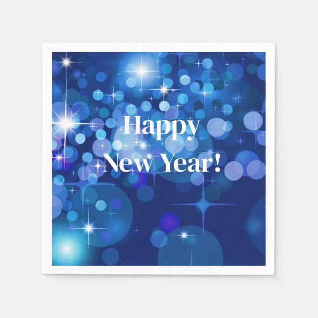 New Year Paper Napkins (Front)