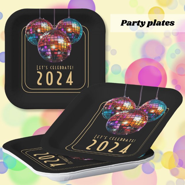 New Year Paper Plate (Creator Uploaded)