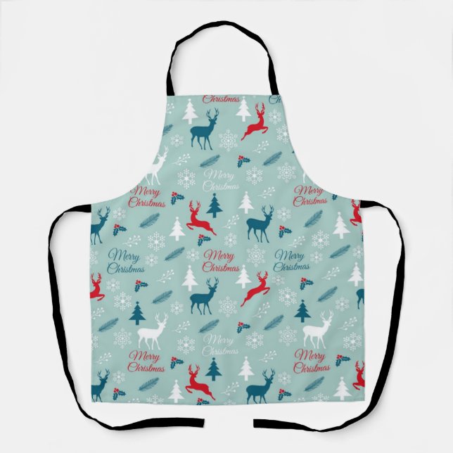 New year pattern apron (Front)