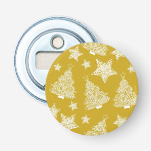 New year pattern bottle opener