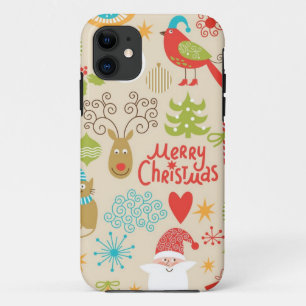 New year pattern Case-Mate iPhone case