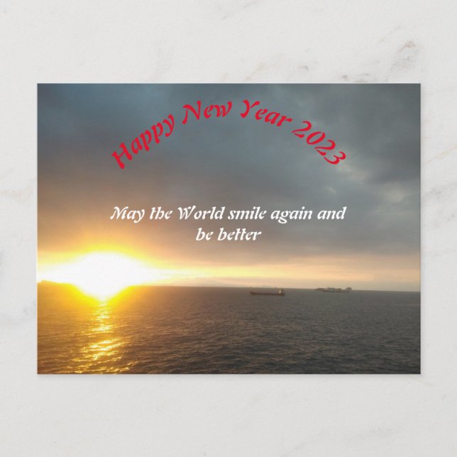 new year postcard (Front)