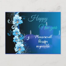 New year Postcard