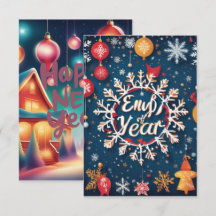 New Year Print Card