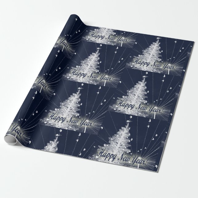 New Year s Eve Wrapping Paper (Unrolled)